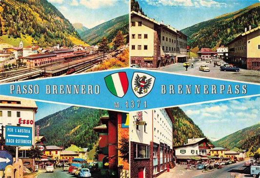 73991296 Brennerpass 1372m Brenner Brennero Suedtirol IT Bahnhof Ortspartien