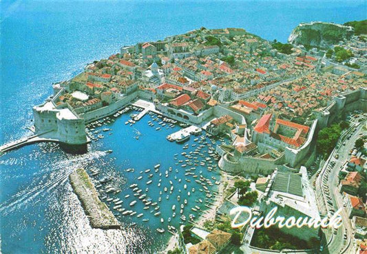 73991974 DUBROVNIK Ragusa Croatia Fliegeraufnahme