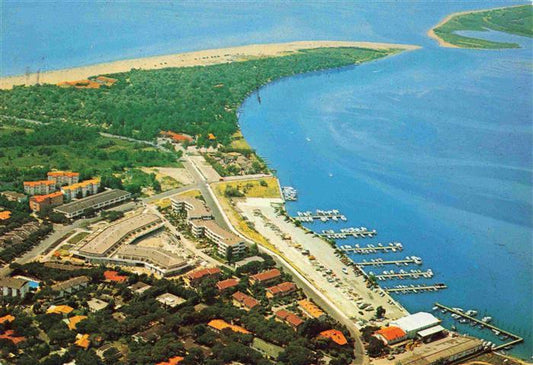 73992064 BIBIONE Veneto IT Hafen und Camping Capolongo Fliegeraufnahme