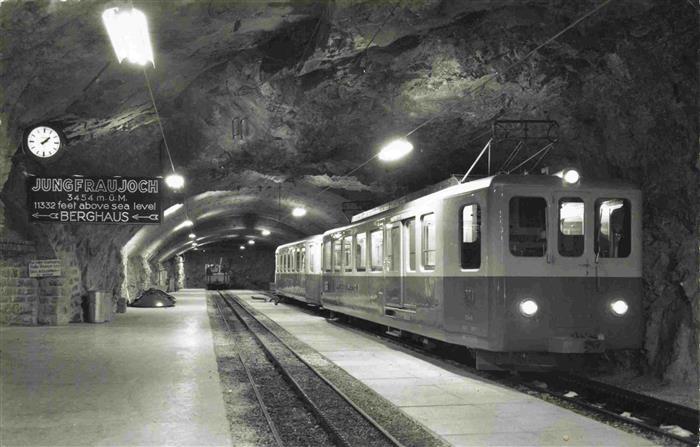 74025547 U-Bahn Subway Underground Metro Jungfraubahn Station Jungfraujoch