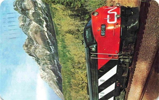 74025915 Eisenbahn Railway Chemin de Fer Super Continental Canadien National