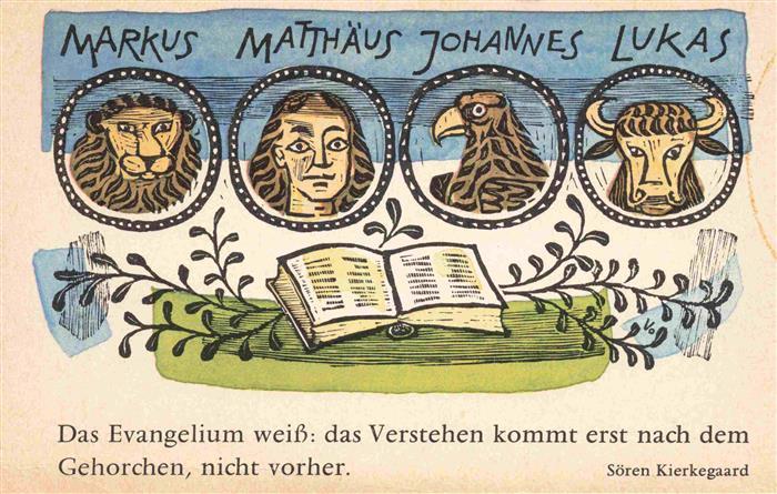 74025977 Christliches Christianity Religion Markus Matthaeus Johannes Lukas