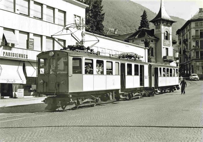 74026933 Eisenbahn Railway Chemin de Fer Centovallizug Locarno ABDe 4/4 15