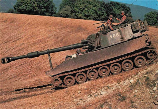 74027193 Militaria Panzer Tank Char d Assaut Panzerhaubitze 74 M-109