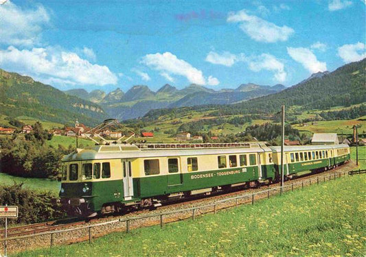 74027833 Eisenbahn Railway Chemin de Fer Bodensee Togenburg Nesslau Neu St. Joha