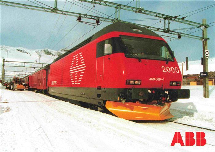 74027834 Eisenbahn Railway Chemin de Fer ABB SBB CFF FFS Re 460 066 Finse