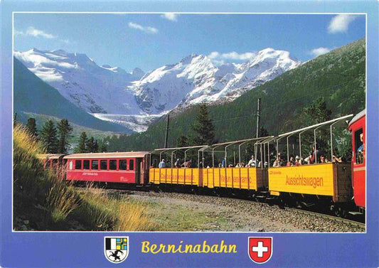 74027835 Eisenbahn Railway Chemin de Fer Berninabahn Oberengardin