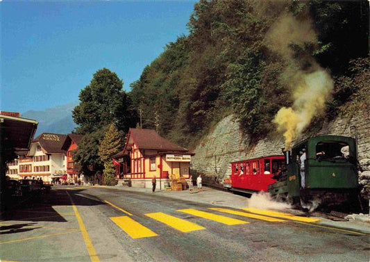 74027839 Zahnradbahn Standseilbahn Furniculaire Rack Railway-- Brienz Rothornbah