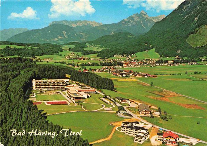 73993667 Bad Haering Haering Tirol AT Fliegeraufnahme mit Rehazentrum