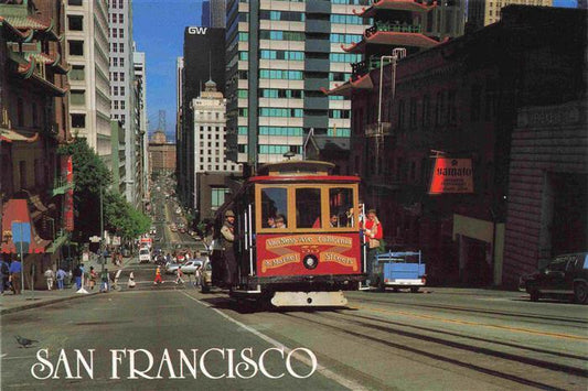 73962194 San Francisco California USA California Street cable car