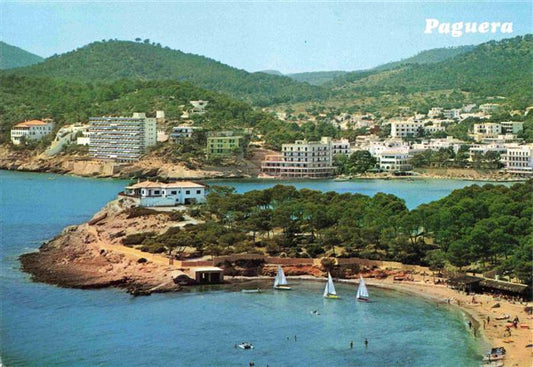 73962727 Paguera Peguera Calvia Mallorca ES Kuestenpanorama Strand