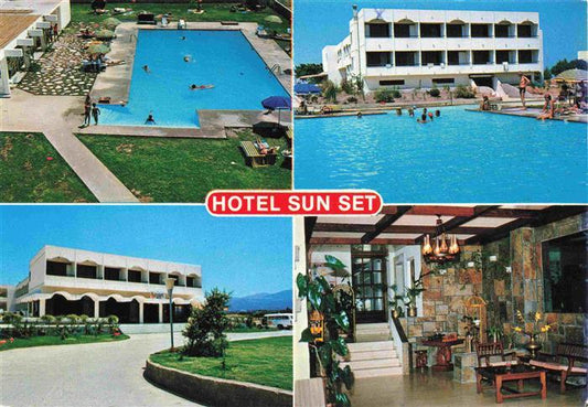 73965407 Tigaki Kos Greece Hotel Sun Sett Swimming pool Dining room