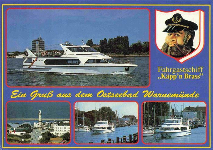 73968017 Boote Fahrgastschiff Kaeppn Brass Ostseebad Warnenmuende