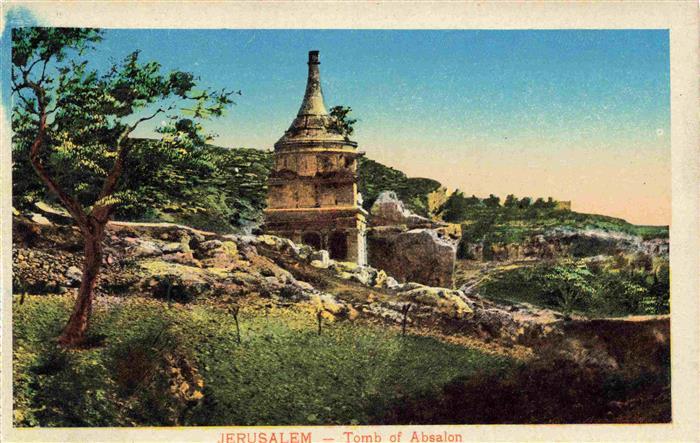 73965758 Jerusalem  Yerushalayim Israel Tomb of Abasalon