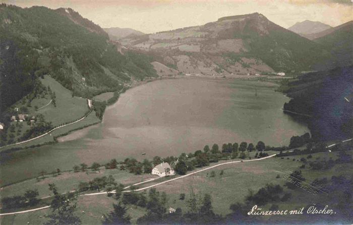 73965797 Lunz am See AT Panorama Lunzersee mit oetscher