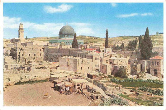 73965826 Jerusalem Yerushalayim Israel View of the Place of the Temple