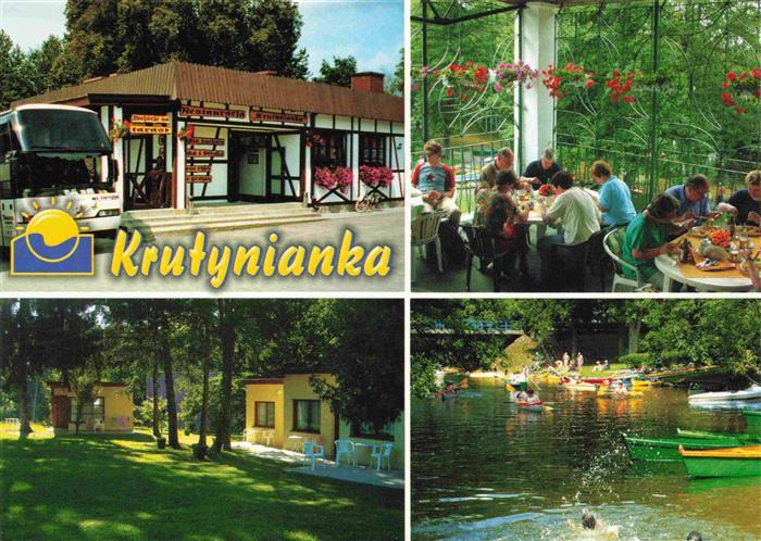 73966062 Piecki Erholungszentrum Krutynianka Bungalows Partie am Wasser