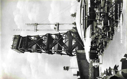 73965562 Keutschach am See Kaernten AT Pyramidenkogel Restaurant mit Aussichtstu