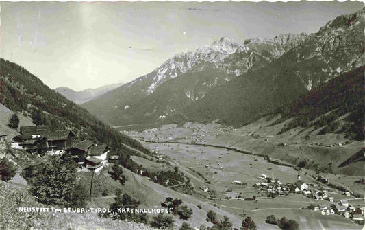 73965573 Neustift  Stubaital Tirol AT Kartnallhoefe Panorama