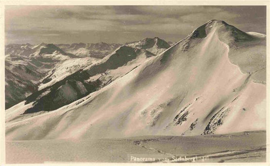 73965585 Kitzbuehel Tirol AT Panorama vom Steinbergkogel