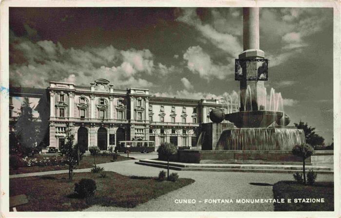 73965598 Cuneo Mondovi Piemonte IT Fontana Monumentale e Stazione