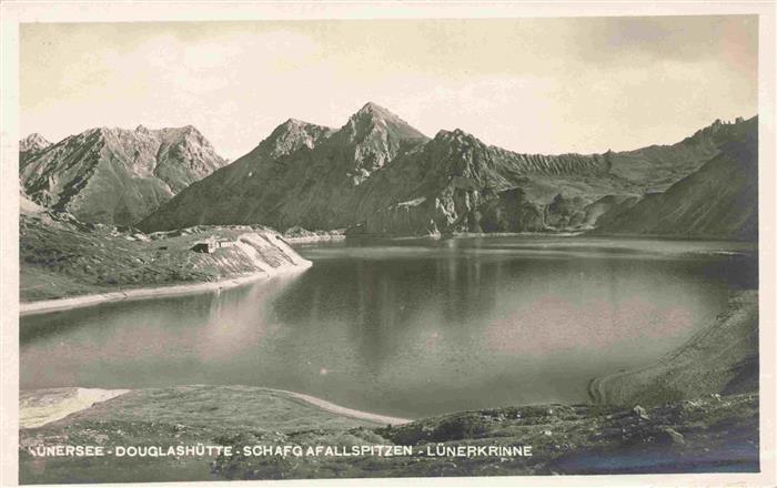 73965619 Luenersee 1969m Vorarlberg AT Douglashuette Schafgallspitzen Luenerkrin