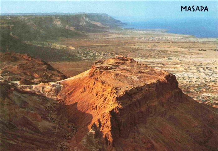 73965899 Massada Israël Photo aérienne avec la Mer Morte