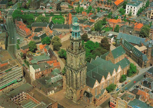 73965994 GRONINGEN NL Martinikerk photo d'aviateur