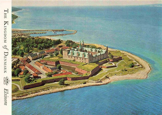 73965996 Helsingor DK Château de Kronborg photo aérienne