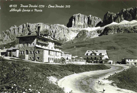 73966140 Passo Pordoi IT Cima Pordoi Alberghi Savoja e Maria