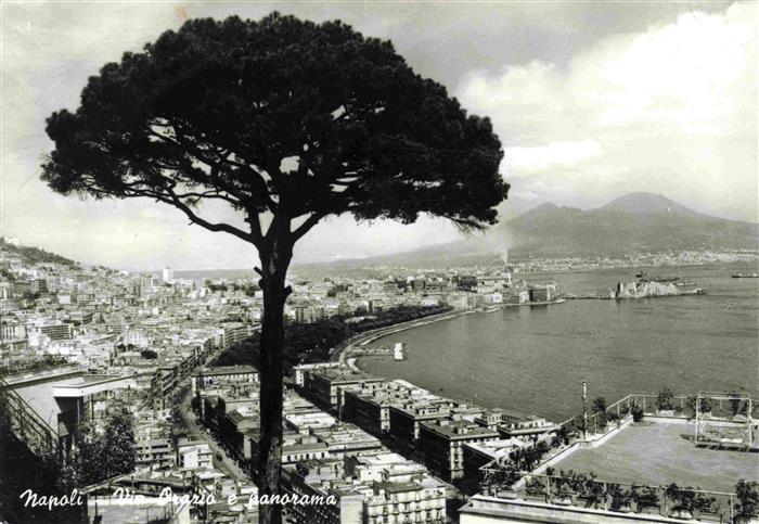 73966153 NAPOLI Neapel Naples IT Panorama vu de Rue Horace