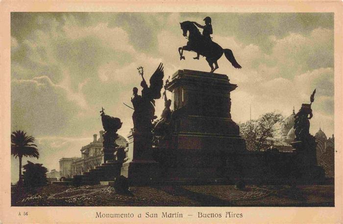 73966197 Buenos Aires Argentina Monument to San Martin