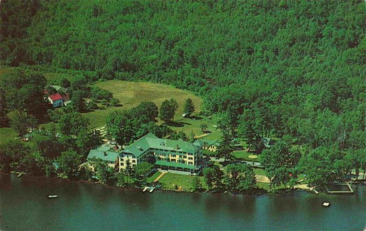 73966646 Lake Dunmore Vermont USA Lake Dunmore Hotel aerial view