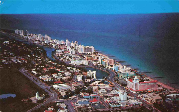 73966647 Miami Beach Panorama looking north aerial view