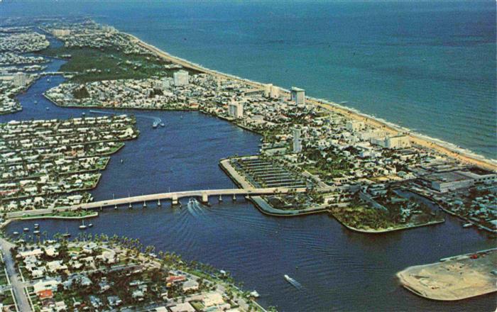 73966661 Fort Lauderdale Florida USA Aerial view of the Venice of America