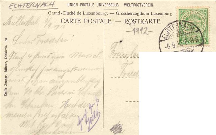 73966563 Echternach Luxembourg Schiessentuempel Pferdekutsche Petite Suisse Luxe