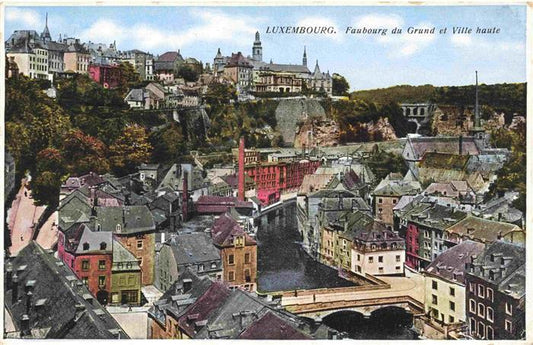 73966578 LUXEMBOURG  Luxemburg Faubourg du Grund et Ville haute