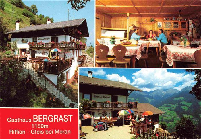 73966829 Gfeis Gasthaus Bergrast am Meraner Hoehenweg Terrace Restaurant