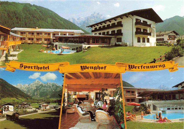 73966859 Werfenweng Pinzgau-Pongau AT Sporthotel Wenghof Panorama Gastraum Pool