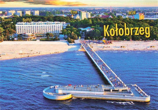 73967744 KOLOBRZEG Kolberg Ostseebad PL Seebruecke Strand Hotel