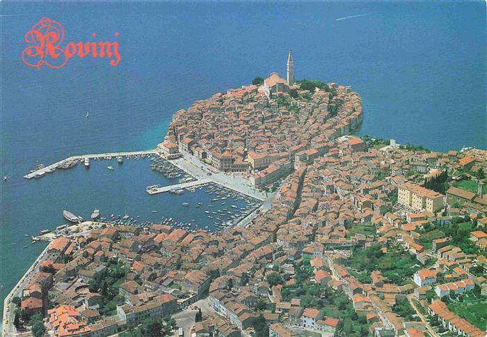 73967754 Rovinj Rovigno Istrien Croatia Altstadt Hafen