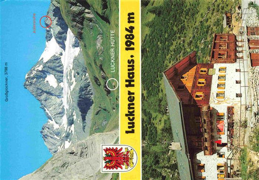 73969314 Lucknerhaus 1984m Kals Grossglockner Panorama Koednitztal Berghaus Hohe