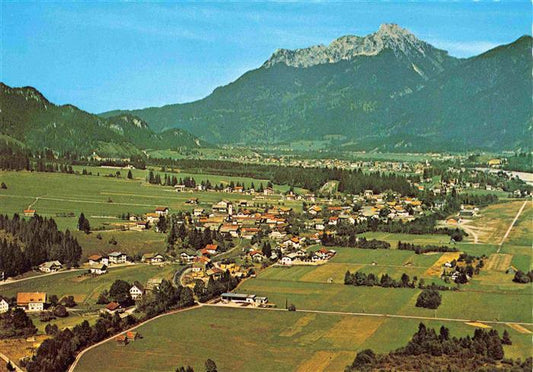 73969381 Hoefen Tirol AT Panorama Blick gegen Saeuling