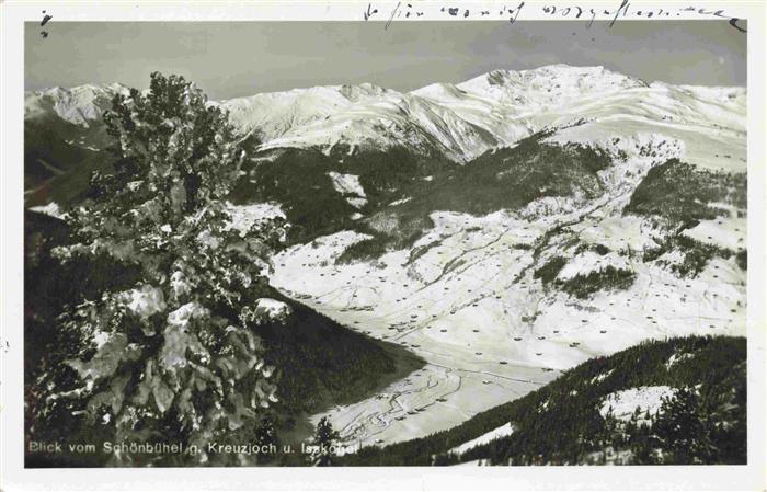 73968948 Gerlos Zillertal AT Blick vom Schoenbuehel zum Kreuzjoch