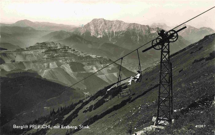 73968970 Erzberg Steiermark AT Berglift Prebichl