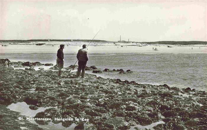 73969135 Hengelen in Zee WIJK  AAN ZEE Wyk NL St Maartenszee