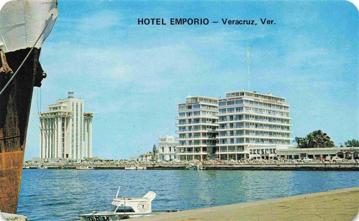 73969211 Veracruz Mexico Hotel Emporio y el Malecon desde los Muelles