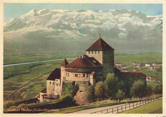 73969241 Liechtenstein Fuerstentum Schloss Vaduz