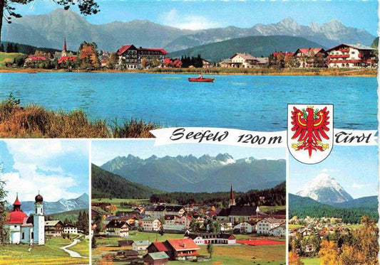 73969522 Seefeld Tirol Panorama Kirche Teilansichten