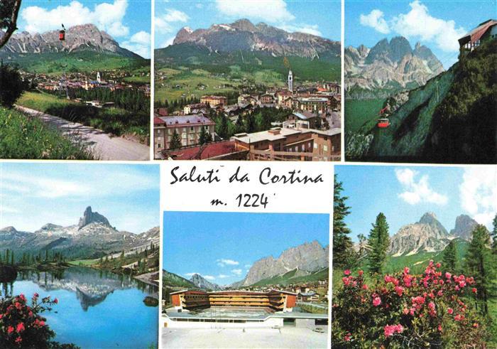 73969533 Cortina d Ampezzo IT Panorama partial views